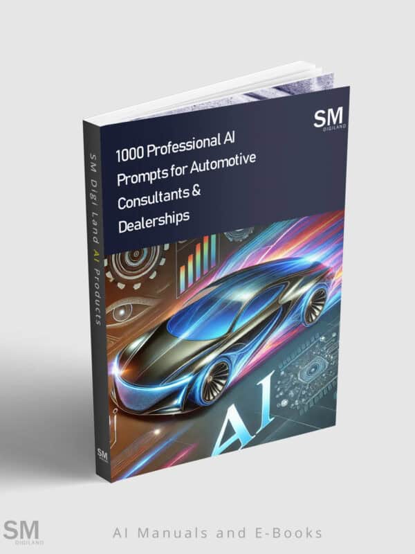 AI prompts for automotive industry digital marketing tools and strategies.
