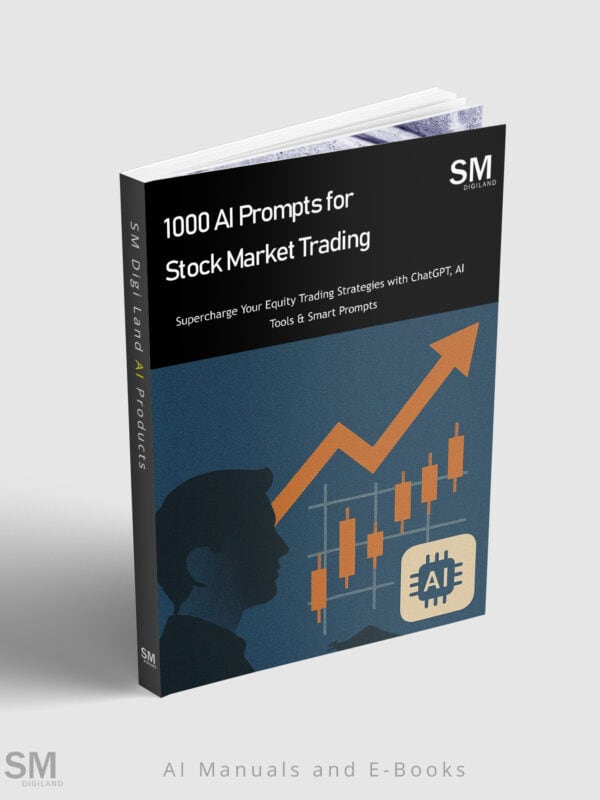 AI Prompts for Stock Market Trading eBook cover image.
