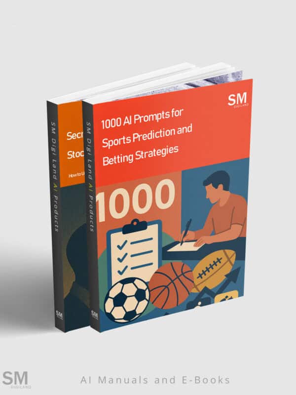 AI prompts for sports betting prediction and strategy e-book.