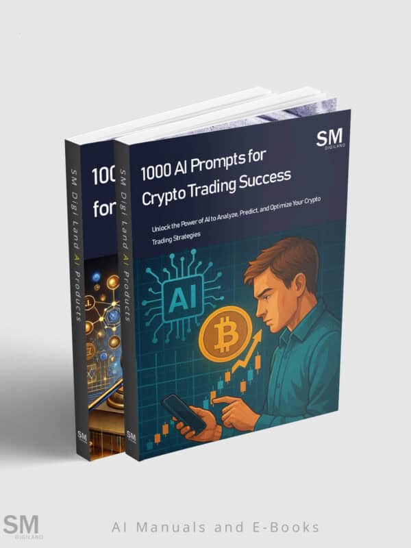 AI crypto trading prompts eBook, digital currency analysis strategies, guide for profitable crypto investments, cryptocurrency trading success.