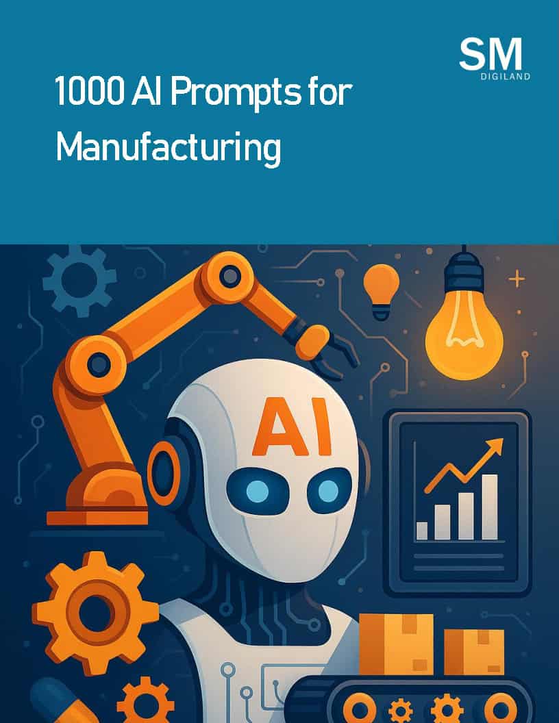 1000 AI Prompts for Manufacturing – Predictive Maintenance, Quality ...