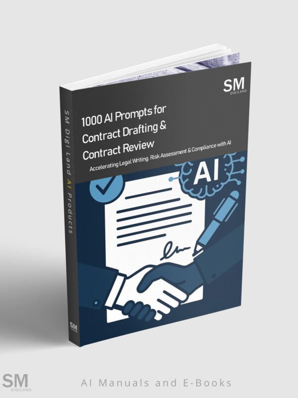 AI Prompt Book on Contract Drafting and Review for Legal Professionals.
